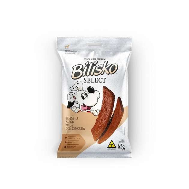 Bifinho Bilisko Cães Maçã e Cenoura 65g