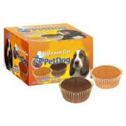 Bolo Muffin Chocolate c/16 un, Bolinho para Cachorro