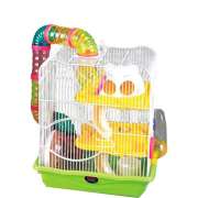 Gaiola Hamster Labirinto Safari Grande (M012B) Rosa