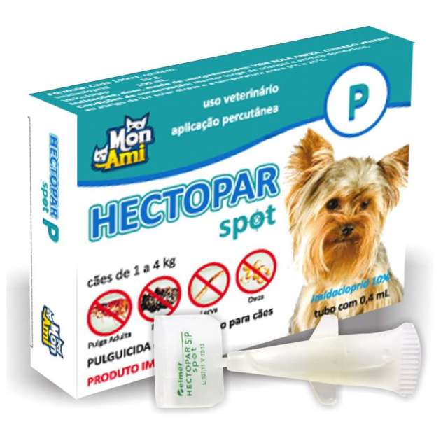 HECTOPAR SPOT P (CÃES DE 1 A 4 KG)