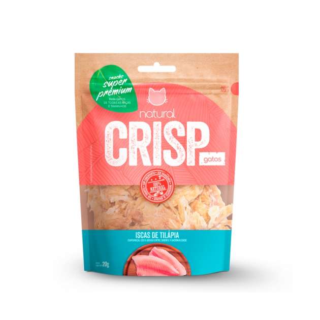 NATURAL CRISP ISCAS TILAPIA GATO 20G