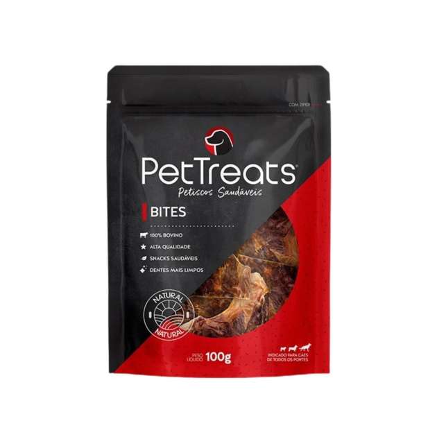 Bites Miúdos Bovinos 100g - Pet Treats