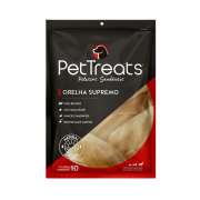 Orelha Supremo Bovina 10 Unidades - Pet Treats