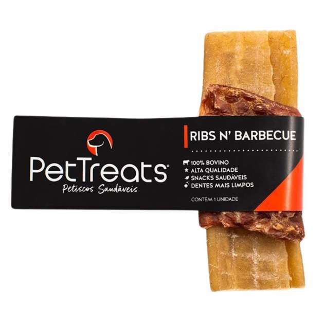 Ribs e Barbecue Miúdos Bovinos 1 Unidade - Pet Treats