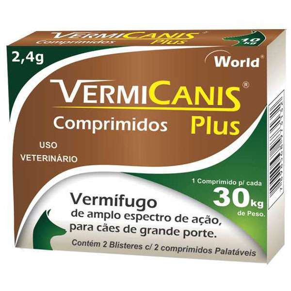 VermiCanis 2,4g (30 kg) Blister